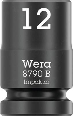 Wera 8790 B Impaktor 05005503001 Dop (zeskant) Dopsleutelinzetstuk 12 mm 1 stuks 3/8 Wera 8790 B Impaktor 05005503001 Dop (zeskant) Dopsleutelinzetstuk 12 mm 1 stuks 3/8