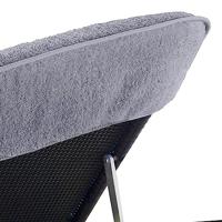 Strandhanddoeken 2 st 400 g/m 60x135 cm stof grijs - thumbnail