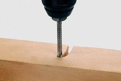 Wolfcraft HSS-Freesboor | 6mm | Hout/metaal | Ø6 x 90mm | 1 stuk - 2512000