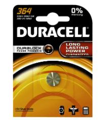 Horloge batterij 364 van Duracell - thumbnail