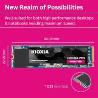 Kioxia Exceria Pro 2TB m.2 NVMe 2280 - thumbnail