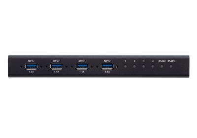 ATEN US3344i 8 poorten USB 3.2 Gen 1-schakelaar (USB 3.0) Zwart