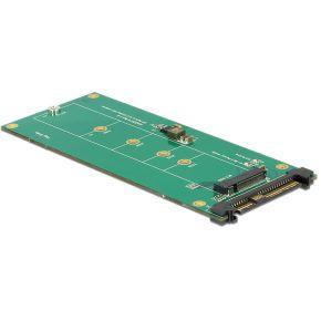 Delock 62865 converter U.2 SFF-8639 NVMe > 1 x M.2 sleutel M