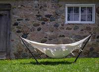 Vivere Combo Tweepersoons Hangmat met Standaard - thumbnail