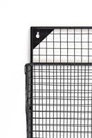 Urban Interiors Tijdschriftenrek 'Maggy' kleur Mat Zwart - thumbnail