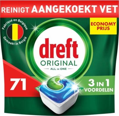 Dreft Vaatwastabletten 71 st All-In-One Original Dreft Vaatwastabletten 71 st All-In-One Original