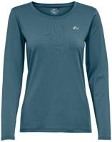 Only Play Clarissa lange mouwen Trainingsshirt petrol maat:xs - thumbnail