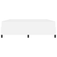 Bedframe met matras met matras Wit 180 x 200 cm Kunstleer - thumbnail