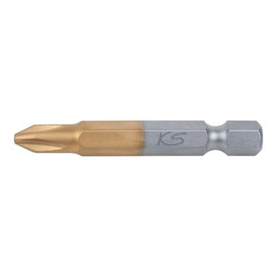 KS Tools 911.2644 9112644 Kruis-bit PH 2 Speciaal staal Titanium gecoat C 6.3 1 stuk(s) KS Tools 911.2644 9112644 Kruis-bit PH 2 Speciaal staal Titanium gecoat C 6.3 1 stuk(s)