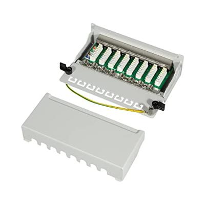 LogiLink NP0016A 8 poorten Netwerkpatchbox 483 mm (19) CAT 6 1 HE Zwart Ingericht LogiLink NP0016A 8 poorten Netwerkpatchbox 483 mm (19) CAT 6 1 HE Zwart Ingericht