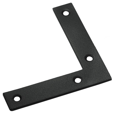 Waelbers Raamhoek 70mm zwart TXT - 50 Stuk(s) - 2048.11