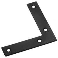 Waelbers Raamhoek 70mm zwart TXT - 50 Stuk(s) - 2048.11 - thumbnail