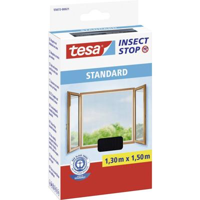 tesa STANDARD 55672-00021-03 Vliegenhor (b x h) 1500 mm x 1300 mm Antraciet 1 stuk(s)
