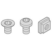 nVent SCHROFF 24560184 Bevestigingskit 20 stuk(s) - thumbnail