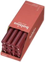 Bolsius huishoudkaars rustiek 27 cm velvet red - thumbnail