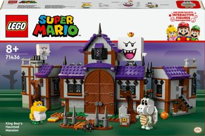 LEGO super mario 71436 king boo's spookhuis