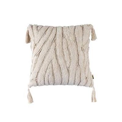 PTMD Zalie Sierkussen - 45x3x45 cm - Katoen - Naturel PTMD Zalie Sierkussen - 45x3x45 cm - Katoen - Naturel