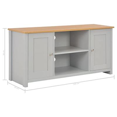 VidaXL Tv-meubel 120x39x58 cm grijs