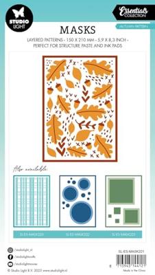 Studio Light • essentials mask autumn pattern