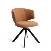 Jesper Home Draaibare Eetkamerstoel 'Misato' kleur Cinnamon Spice - thumbnail