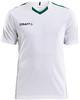 Craft 1905561 Progress Contrast Jersey M - White/Team Green - XS