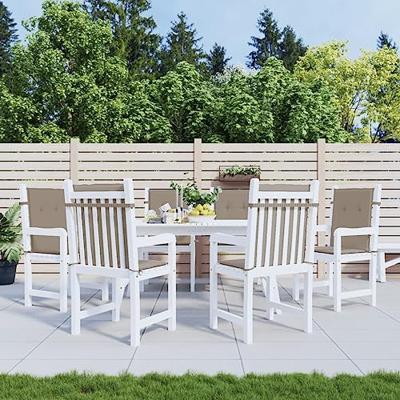 VidaXL Tuinstoelkussens 6 st 100x50x3 cm oxford stof taupe VidaXL Tuinstoelkussens 6 st 100x50x3 cm oxford stof taupe