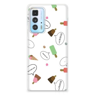 Motorola Edge 20 Pro | Siliconen Case | IJsjes