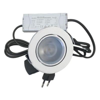 Set 3 x 4 Watt dimbare led inbouwspots Wit - 2700K Set 3 x 4 Watt dimbare led inbouwspots Wit - 2700K