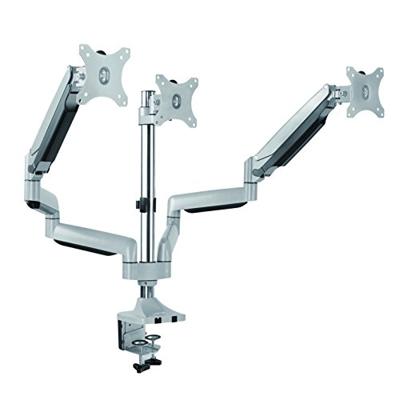 LogiLink BP0052 Monitor-tafelbeugel Aantal monteerbare displays: 3 Display(s) 33,0 cm (13) - 81,3 cm (32) Zilver Kantelbaar, Zwenkbaar LogiLink BP0052 Monitor-tafelbeugel Aantal monteerbare displays: 3 Display(s) 33,0 cm (13) - 81,3 cm (32) Zilver Kantelbaar, Zwenkbaar