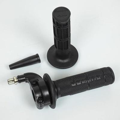 Domino gasdraaigreep armatuur throttle grips alu sw 1-pull,handleg
