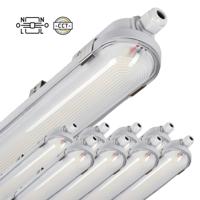 9 PACK - LED's Light pro Koppelbaar CCT/Power select TL armatuur met Strip - 180lm/w 39W 150cm 7020lm 3000K/4000K/6500K - IP65 IK08 - thumbnail