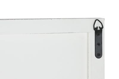 Wanddecoratie Home ESPRIT Wit Gouden Modern Decapé 120 x 3,5 x 120 cm