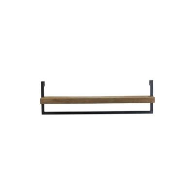Light & Living Wandplank 'Maddison' 80cm, kleur Donkerbruin Light & Living Wandplank 'Maddison' 80cm, kleur Donkerbruin