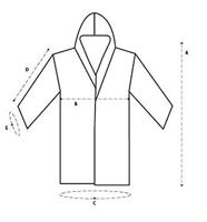 Rode badjas CHAMP-m - thumbnail