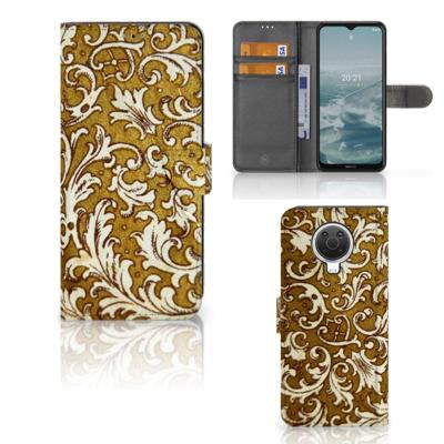 Wallet Case Nokia G10 | G20 Barok Goud Wallet Case Nokia G10 | G20 Barok Goud