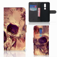 Telefoonhoesje met Naam Nokia 7.1 Skullhead - thumbnail