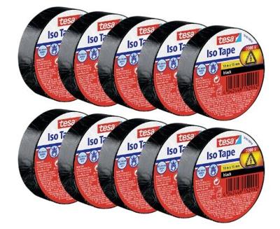 tesa 56192 Isolatietape Zwart (l x b) 10 m x 15 mm 10 stuk(s) tesa 56192 Isolatietape Zwart (l x b) 10 m x 15 mm 10 stuk(s)