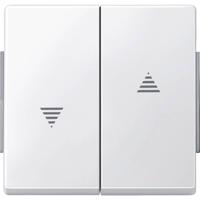 Merten 343419 Wisselschakelaar Afdekking AquaDesign Polar-wit 1 stuk(s) - thumbnail