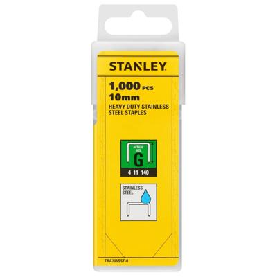 Stanley Handgereedschap rvs nieten 10mm | type g | 1000 stuks - tra706sst-0 Stanley Handgereedschap rvs nieten 10mm | type g | 1000 stuks - tra706sst-0