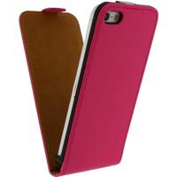 Mobilize Ultra Slim Flip Case Apple iPhone 5/5S/SE Fuchsia - thumbnail