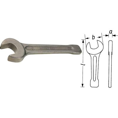 HAZET Slagsteeksleutel 452-85 · Buiten-zeskant-profiel · SW 85 mm