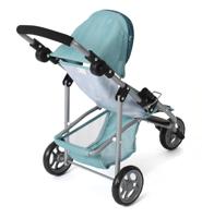 Poppenwagen Jogger Lola - Stars Turquoise - thumbnail
