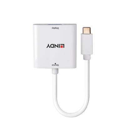 Adapter USB-C naar VGA LINDY 43355
