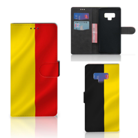 Samsung Galaxy Note 9 Bookstyle Case Belgische Vlag - thumbnail