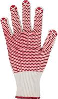 Asatex Handschoen | maat 10 rood | EN 388 PSA-categorie II | katoen (binnen)/polyamide (buiten) | 12 paar - 3685/10 3685/10 - thumbnail