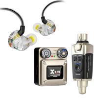 Xvive U45T9 In-Ear Monitor Wireless System 5.8 GHz bundel draadloos systeem en T9-oortjes - thumbnail