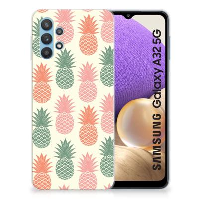 Samsung Galaxy A32 5G | Siliconen Case | Ananas