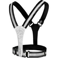 VWP reflecterend sportvest usb oplaadbaar led one size antra. - thumbnail