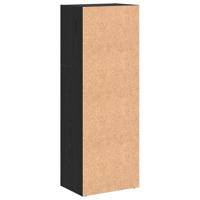 Boekenkast Zwart eiken 40 x 30 x 114 cm Bewerkt hout - thumbnail