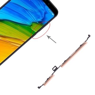 Aan/uit-knop en volume knop voor Xiaomi Redmi 5 plus (Gold)